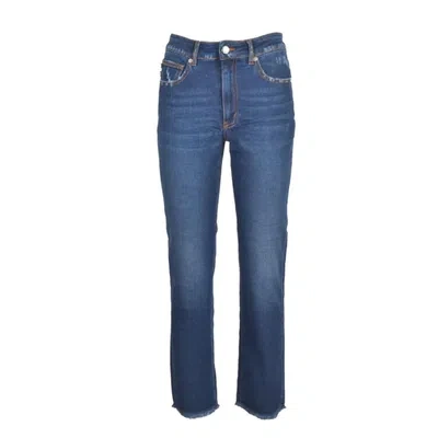Pre-owned Moschino Love  Women's Jeans Blue 340267