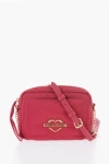 Moschino Love Nylon Crossbody Bag With Golden Logo