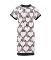 Moschino Love Printed T-shirt Dress In Pink