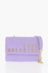 Moschino Love Quilted Faux Leather Bag With Removable Chain Shoulder
