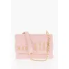 Moschino Love Quilted Faux Leather Bag With Removable Chain Shoulder