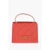 Moschino Love Quilted Faux Leather Bag With Removable Shoulder Strap