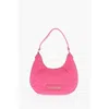 Moschino Love Quilted Faux Leather Hobo Bag