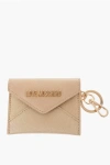 Moschino Love Saffiano Faux Leather Envelope Keyring