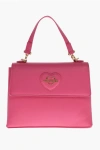 Moschino Love Saffiano Faux Leather Hande Bag With Removable Shoulder
