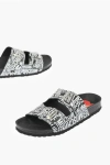 Moschino Love Slides Sandals Birki130 With Logoed Buckles
