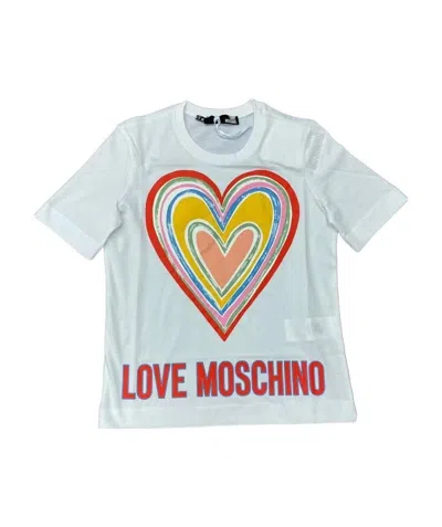 Moschino Love T-shirt In White