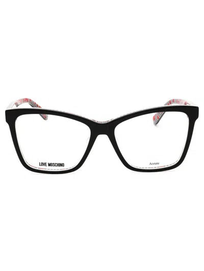 Moschino Love Women's Cat Eye Eyeglasses - Mol586 Style In Black