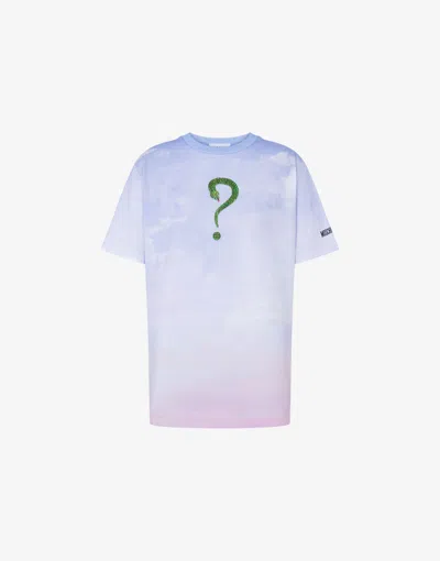 Moschino Lunar New Year Organic Jersey T-shirt In Purple