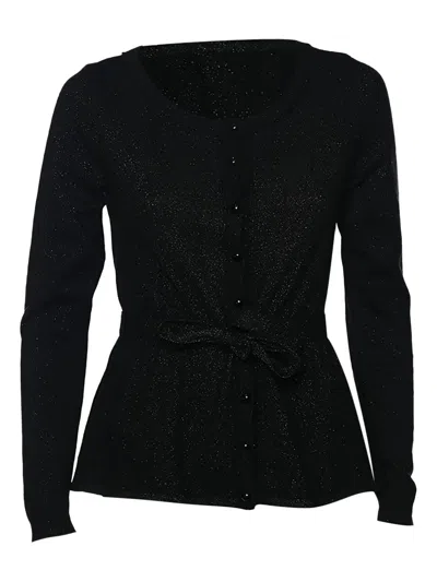 Pre-owned Moschino Lurex Button-front Cardigan