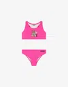 Moschino Lycra Bikini Teddy Bear In Pink