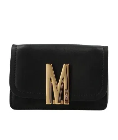 Moschino M Mini Clutch Bag