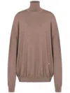 Moschino Wide-sleeves Virgin Wool Jumper