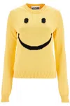 Moschino Smiley Face Knit Sweater