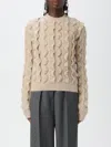 Moschino Ruffled Wool Blend Cardigan