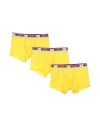 Moschino Man Boxer Yellow Size Xs Cotton, Elastane