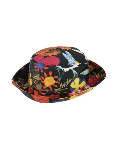 Moschino Man Hat Black Size L Polyamide