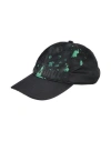 Moschino Man Hat Black Size Onesize Polyamide In Black