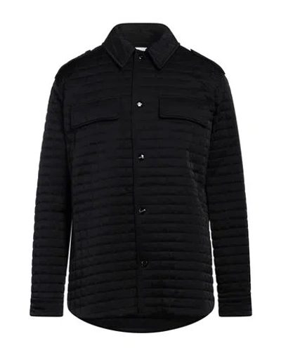 Moschino Man Jacket Black Size 38 Viscose