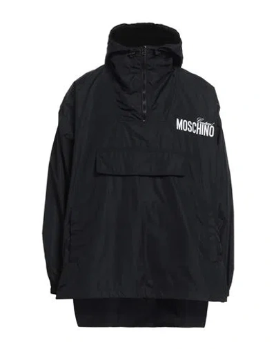Moschino Man Jacket Black Size 40 Polyamide