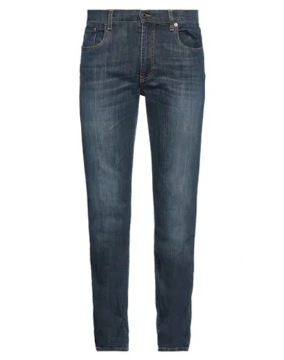 Moschino Man Jeans Blue Size 38 Cotton, Elastane