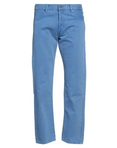 Moschino Man Jeans Pastel Blue Size 34 Cotton