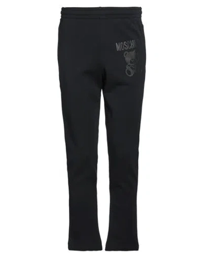 Moschino Man Pants Black Size 30 Cotton