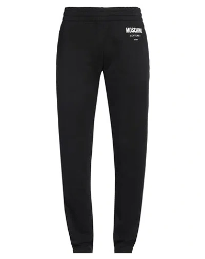Moschino Man Pants Black Size 32 Cotton