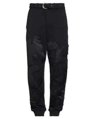 Moschino Man Pants Black Size 38 Cotton, Polyester