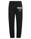 Moschino Man Pants Black Size 36 Polyamide In Black