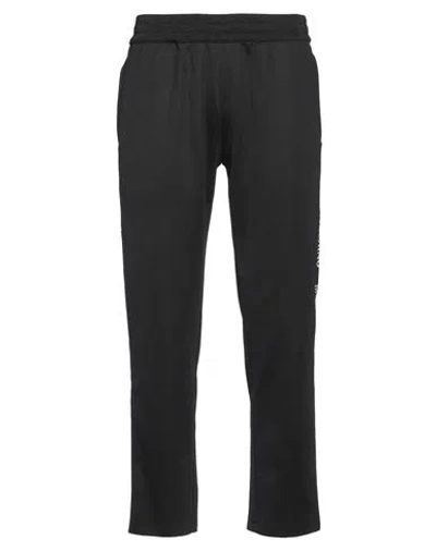 Moschino Man Pants Black Size 40 Polyester, Cotton, Elastane