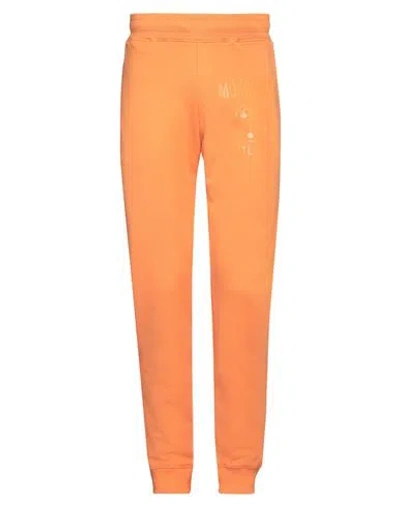 Moschino Man Pants Orange Size 32 Cotton