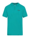 Moschino Man Polo Shirt Emerald Green Size Xl Cotton