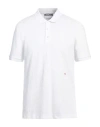 Moschino Man Polo Shirt White Size 44 Cotton