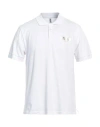 Moschino Man Polo Shirt White Size Xl Cotton