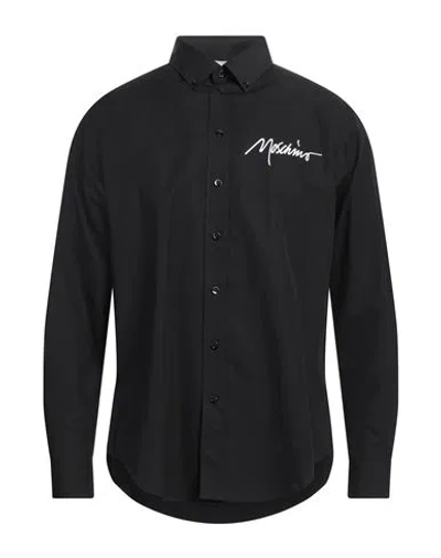 Moschino Man Shirt Black Size 15 ¾ Cotton