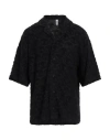 Moschino Man Shirt Black Size M Cotton, Polyester In Black