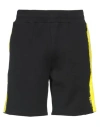 Moschino Man Shorts & Bermuda Shorts Black Size 34 Organic Cotton