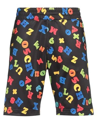 Moschino Man Shorts & Bermuda Shorts Black Size 32 Polyester In Black
