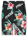 Moschino "hibiscus" Bermuda In Black