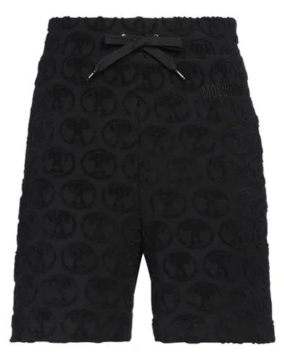 Moschino Man Shorts & Bermuda Shorts Black Size M Cotton, Polyester