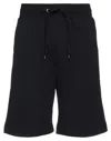 Moschino Man Shorts & Bermuda Shorts Black Size S Cotton, Elastane In Black