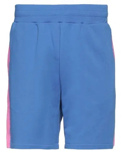 Moschino Man Shorts & Bermuda Shorts Blue Size 34 Organic Cotton