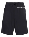 Moschino Man Shorts & Bermuda Shorts Midnight Blue Size 30 Cotton