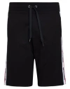 Moschino Underwear Man Sleepwear Black Size Xl Cotton, Elastane