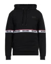 Moschino Man Sleepwear Black Size Xl Cotton, Elastane In Black