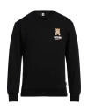 Moschino Underwear Man Sleepwear Black Size Xxs Cotton, Elastane