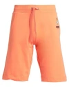 Moschino Man Sleepwear Orange Size L Cotton, Elastane