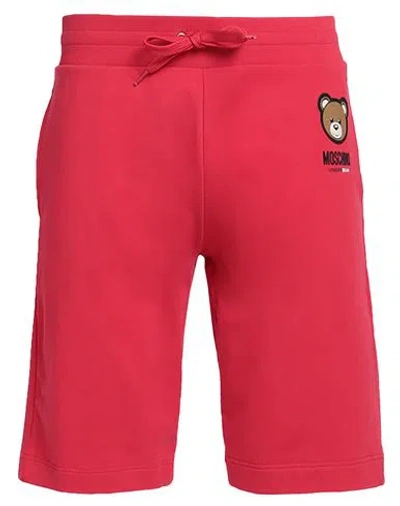 Moschino Man Sleepwear Red Size L Cotton, Elastane In Purple