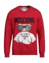 Moschino Sweaters In Red